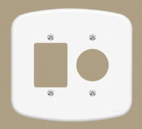 Placa 4x4 F35 Blanc Ref.0964 - Fame