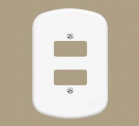 Placa 4x2 F2D Blanc Ref.0786 - Fame