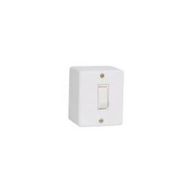 Cj. Interruptor Simples 6A/250V Sobrepor Ref.6317 - Ilumi