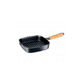 Frigideira de Ferro Fundido Cook Grill 23,5 cm - Panela Mineira
