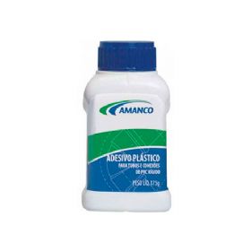 Adesivo Plástico PVC c/ Pincel 175g  - Amanco