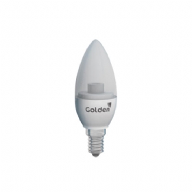 Lâmpada LED Vela 6500 K 4 W Branca Fria - Golden