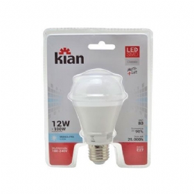 Lâmpada LED Bulbo Classic 6000 K Branca Fria