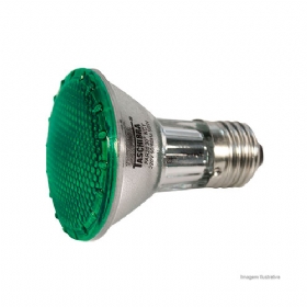 Lâmpada Halógena PAR 20 50 W Verde