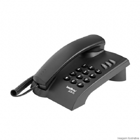 Telefone com Fio Pleno Preto - Intelbras
