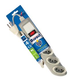 Filtro de Linha Bivolt Circuit Breaker 4 Entradas 1,3 Metros - Daneva